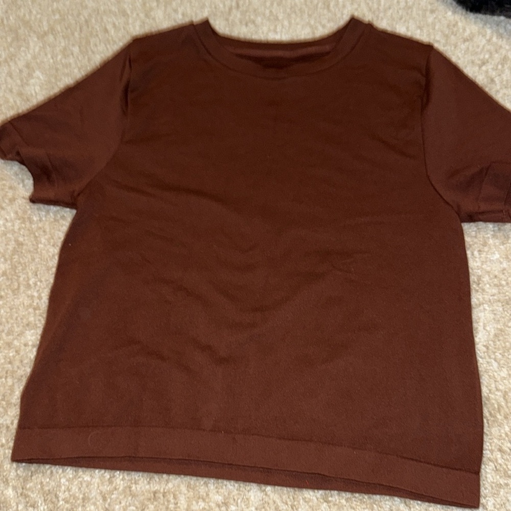 Brown Short Sleeve T-Shirt